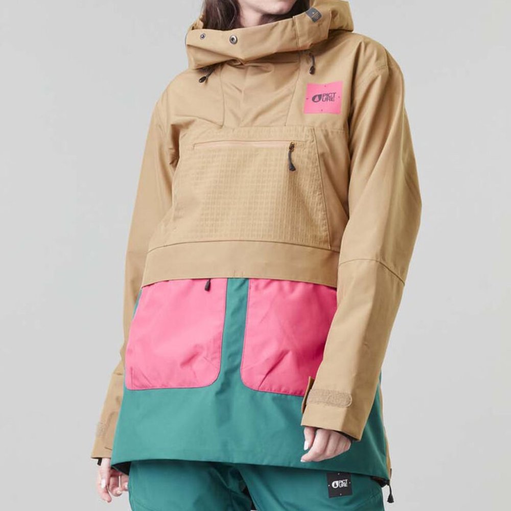 NWOT Large Snowboard Jacket PICTURE ORGANIC Tanya Womens Dark Stone